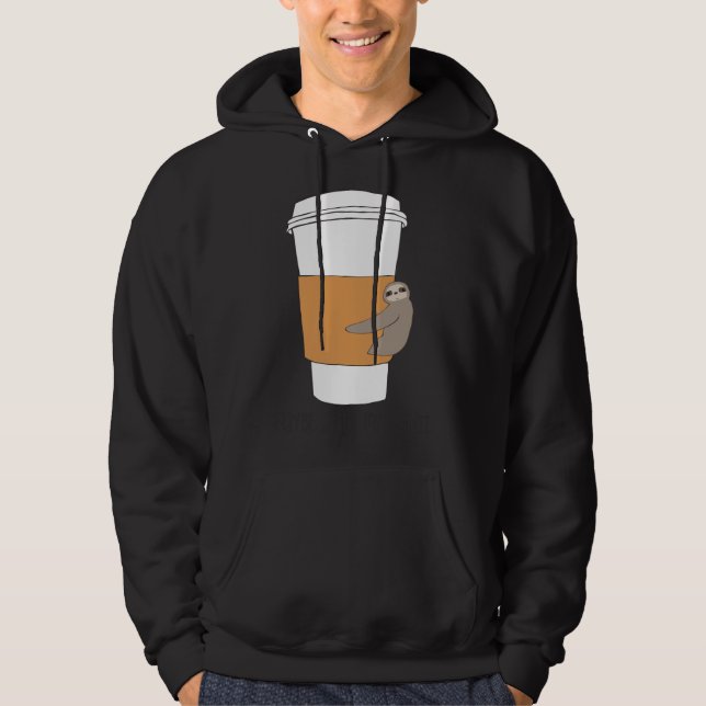 Sudadera Coffee Sloth Long (Anverso)