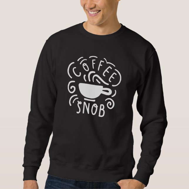 Sudadera Coffee Snob (Anverso)