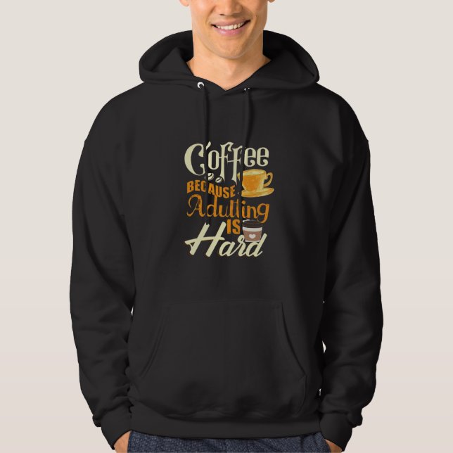 Sudadera Coffee T-Shirt (Anverso)