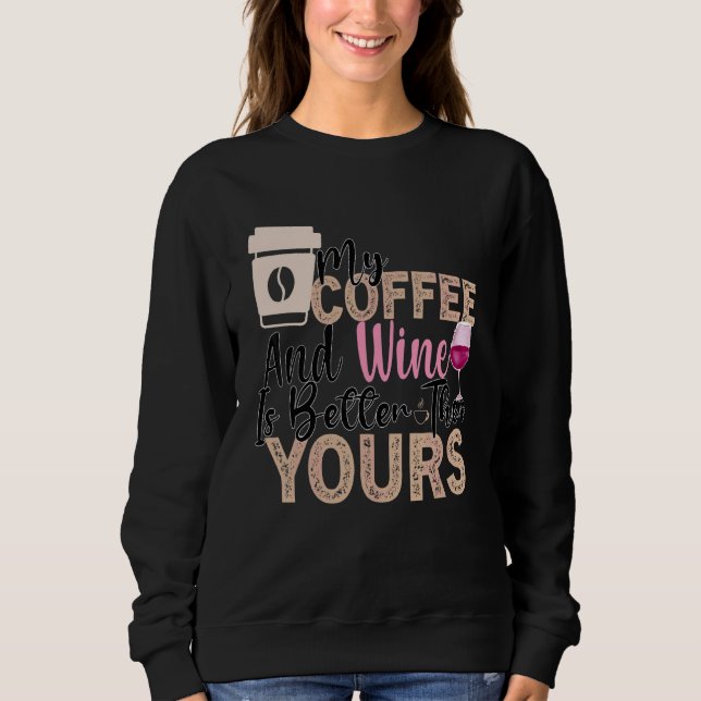 Sudadera Coffee Wine Cita Barista Guay Coffee Wine 62 (Anverso)