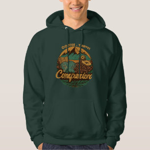 Sudadera Cofre de viaje de café Aventura de montaña Sudader