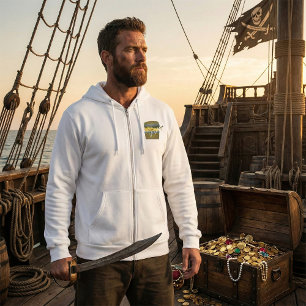 Sudadera Cofre del Tesoro Pirata con Joyas y Espada