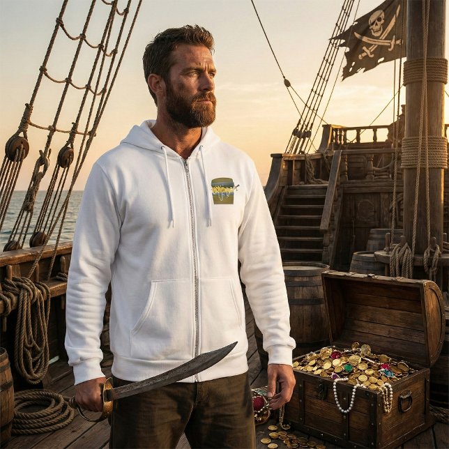 Sudadera Cofre del Tesoro Pirata con Joyas y Espada (Subido por el creador)