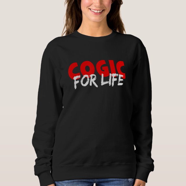 Sudadera COGIC For Life Church (Anverso)