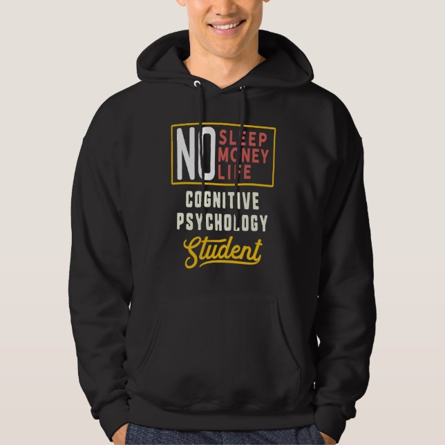 Sudadera Cognitive Psychology Major Studen Graduation (Anverso)