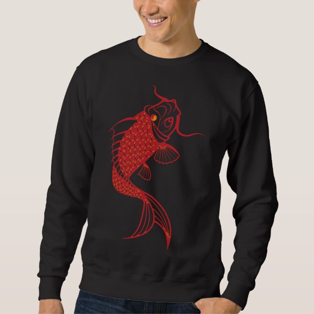 Sudadera Coijingandjang Balance Fish (Anverso)