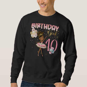 Sudadera Coincidencia de bailarina de ballet de cumpleaños 