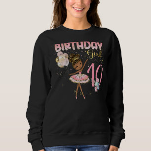 Sudadera Coincidencia de bailarina de ballet de cumpleaños 