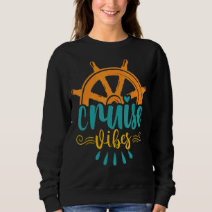 Sudadera Coincidencia de crucero de vacaciones minimalista