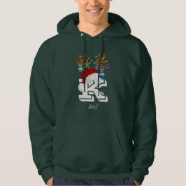 Sudadera Coincidencia de nombre inicial de la familia de Na