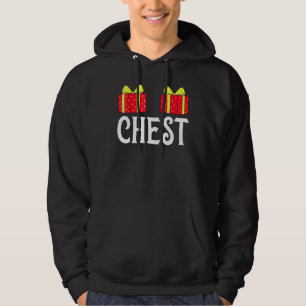 Sudadera Coincidencia de nueces de pecho Navidad parejas Pa