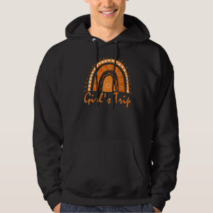 Sudadera Coincidencia de viaje de chica otoño Boho Rainbow