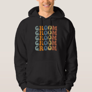 Sudadera Coincidiendo con el Groom Boda Groom y la Novia Pr