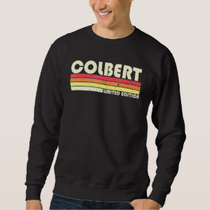 Sudadera Colbert Surname Retro Vintage años 80 años 90 Cump