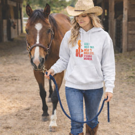 Sudadera Cold Mornings. Heavy Buckets. Strong Women. Hoodie