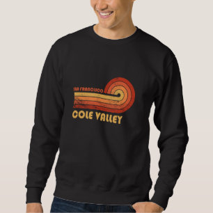 Sudadera Cole Valley San Francisco California Retro Vintage