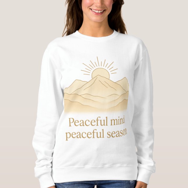 Sudadera Colección Calma Invernal (Anverso)