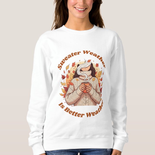 Sudadera Colección Coszy Fall Vibes - (Anverso)