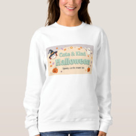 Sudadera 🧡 ✨ Colección “Cute & Kind Halloween” 🎃🌿