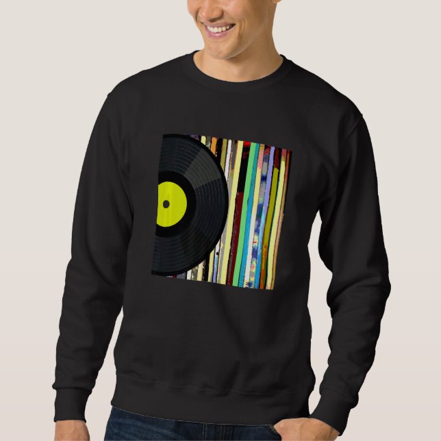 Sudadera Colección de álbumes de vinilo de registro (Anverso)