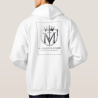 Sudadera Colección de diseño blanco y dorado