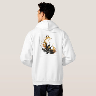 Sudadera Colección de Diseño Blanco y Dorado