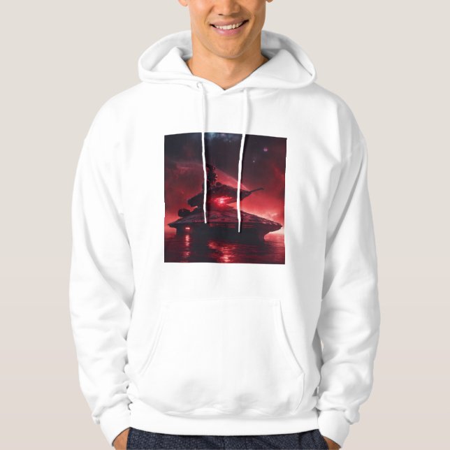 Sudadera Colección de Hoodie Espacial de Inspiración Cósmic (Anverso)