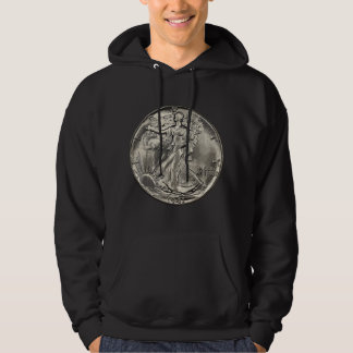 Sudadera Colección de monedas de medio dólar de la Libertad