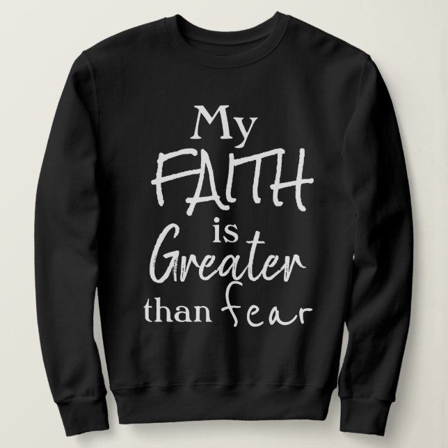 Sudadera Colección de regalos de fe - (Anverso del diseño)
