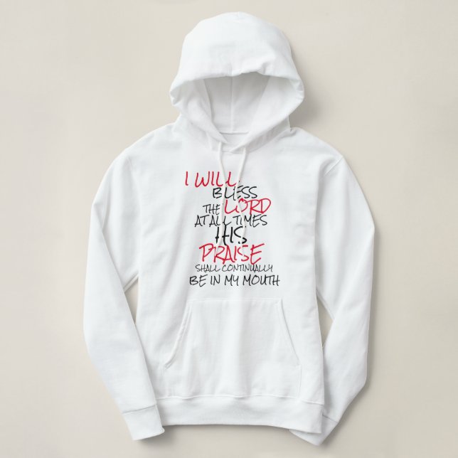 Sudadera Colección de Regalos de Fe - (Diseño del anverso)