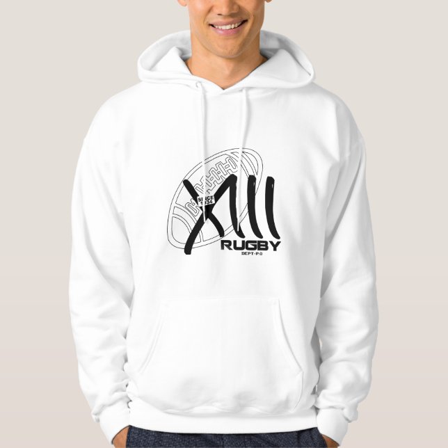 Sudadera Colección Rugby tiene XIII (Anverso)