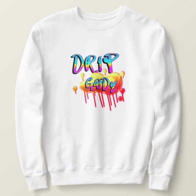 SUDADERA COLECCIÓN T.R.K DRIP GODZ (Anverso del diseño)