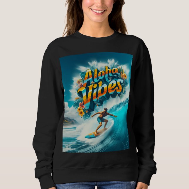 Sudadera Colección Waves & Wanderlust (Anverso)