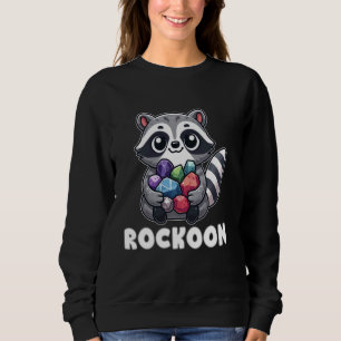 Sudadera Coleccionista Rock Raccoon Caza Hombres Geología f
