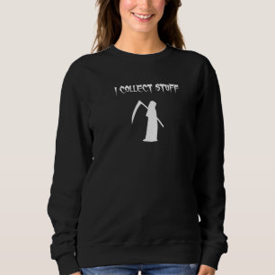 Sudadera Colecciono Studs Bones Skulls Collector Grim Reape