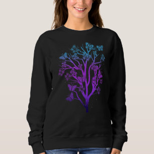 Sudadera Colector de mariposa Colorful Butterfly Tree Insec