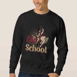Sudadera Colegio Antiguo Sock Hop Disfrazado Para Babe Y M