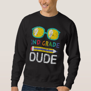 Sudadera Colegio de 2º Grado Gafas de sol Vintage Guay Boys