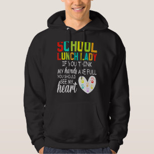 Sudadera Colegio Lunes Lady Squad Cafeteria Crew debería ve