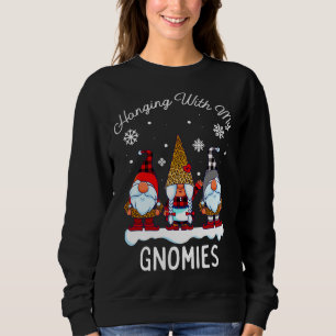 Sudadera Colgando Con Mi Gnomies Ropa De Árbol De Antillas