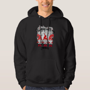 Sudadera Colgando Con Mis Gnomos Santa Gnome Navidad Pijama