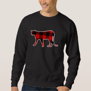 Sudadera Colgar Búfalo Rojo Tapado Puma Animal Matemático P
