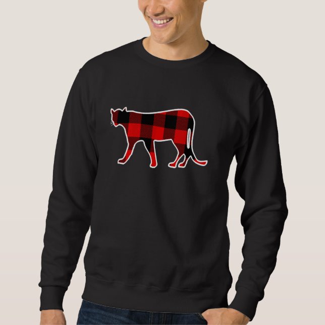 Sudadera Colgar Búfalo Rojo Tapado Puma Animal Matemático P (Anverso)