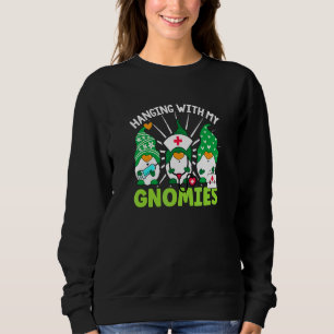 Sudadera Colgar con mi enfermera Stethoscope St Patri
