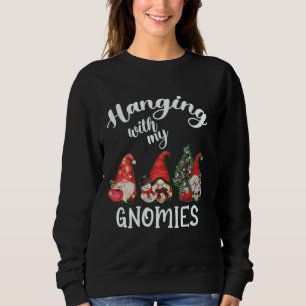 Sudadera Colgar con mi profesor de ciencias Gnomes Ugly Xma