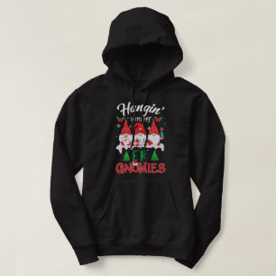 Sudadera Colgar con mis Navidades de enfermería de Gnomies