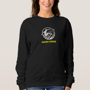 Sudadera Colgar Suelto Surfear Surfista Hawaiano Shaka Maha