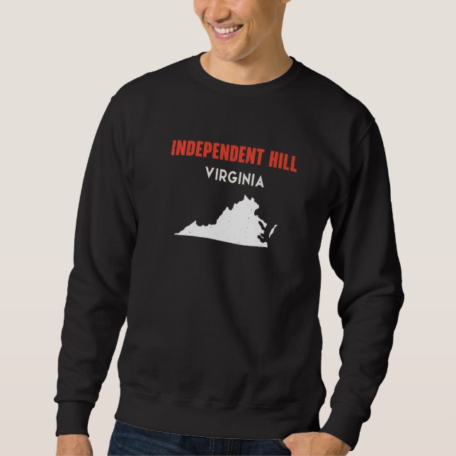 Sudadera Colina Independiente Virginia EE. UU. Estado Améri (Anverso)