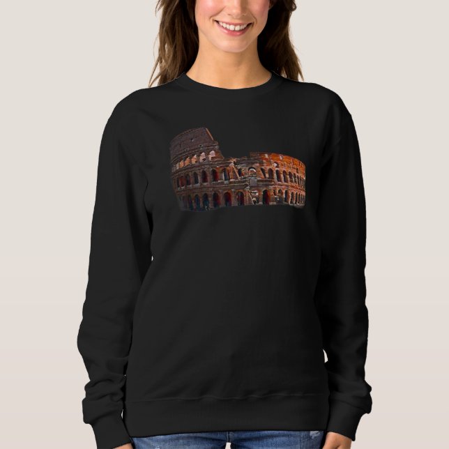 Sudadera Coliseo en Roma Premium (Anverso)