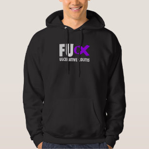 Sudadera Colitis Ulcerativa Fu Cinta Púrpura - Ulceración C